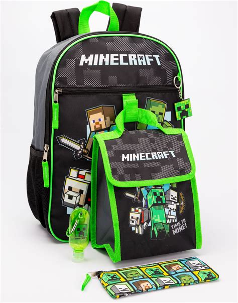 minecraft packed lunch box